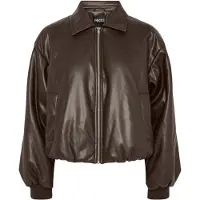 Pieces Giacca Da Aviatore | Marrone | M
