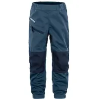 Didriksons Kid's Moen Pants Pantaloni da trekking Bambini (140, blu)