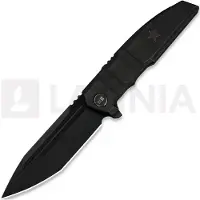 We Knife Breach, Black Titanium, Black Stonewash/Brushed