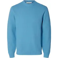 Selected Pullover Uomini Blissful Blue XXL