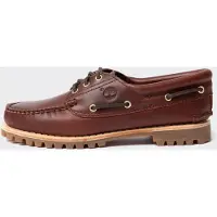 Timberland per donna. TB0A19VAD571 Mocassini in pelle Authentic marroni (38.5 W), Marrone, Basso, Stringhe, Casual, Classico