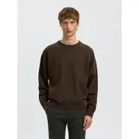 Selected Felpa Uomini Marrone XL