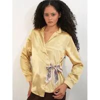 Big Dart Camicia da donna giallo