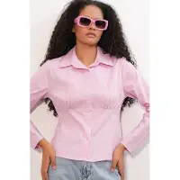 Big Dart Camicia da donna rosa