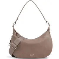 Liu Jo borsa a spalla hobo media in pelle caffe
