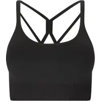 Athlecia Women's Foan V4 Seamless Bra Reggiseno sportivo Donna (L/XL, nero)