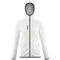 Millet Women's Seneca Fleece Hoodie Giacca in pile Donna (XL, bianco)