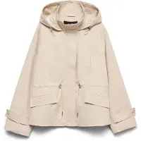 Vero Moda Parka di mezza stagione beige