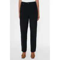 French Connection Loren Twill Barrel Leg Denim Black Taglia: 10 | Pantaloni Outlet | Donna | Nero