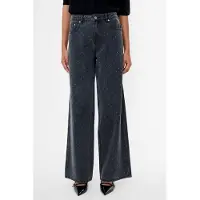 French Connection Ralphie Denim Embellished Jean Charcoal Grey Charcoal Grey Taglia: 16 | Jeans Outlet | Donna | Blu