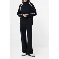 French Connection Jordan High Nk Ls Jumper Black/porcelain Crm Taglia: XS | Maglioni a maglia Outlet | Donna | Nero
