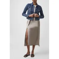 French Connection Macee Micro Wstrn Denim Ls Jkt Indigo Wash Taglia: 18 | Giacche di jeans Outlet | Donna | Blu