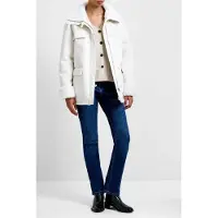French Connection Solise Cotton Faux Fur Coat Arctic White Taglia: L | Giacche invernali Outlet | Donna | Bianco