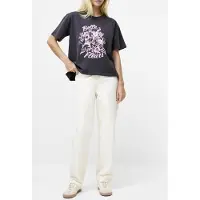 French Connection Belle Fleurs Graphic Tee Graphite/rose Pink Graphite/rose Pi Taglia: XS | Maglie Sportivi Outlet | Donna | Rosa