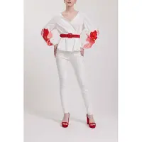 Anne Fontaine Jacquelyn Pink Flower Taglia: 44 | Magliette intime Outlet | Donna | Rosa