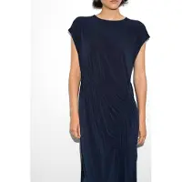 French Connection Samira Jersey Gathered Midi Dr Navy Taglia: XL | Maxi abiti Outlet | Donna | Blu