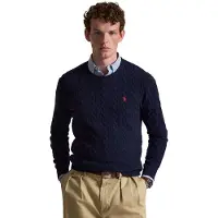 Ralph Lauren per uomo. 710876762002 Maglione blu navy in lana e cashmere (XL), Casual, Classico