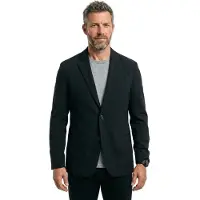 Armani Exchange per uomo. XM002082AF22363UB101 Giacca con effetto seta Lyocell blu marino (38), Casual, Classico, Navy