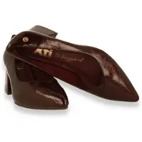 Xti per donna. 14620502-BURDEOS Scarpe 146205 granata (37), 5 a 8cm, Nessuno, Casual, Classico, Pelle verniciata