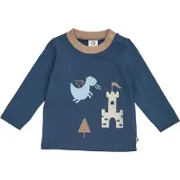 Müsli Maglietta beige chiaro / blu chiaro / blu scuro / marrone chiaro