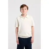 America Today Kaden Jr Ecru Taglia: 158/164 | Camicie Outlet | Unisex | Marrone