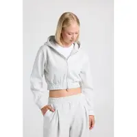 America Today Suze Light Grey Melange Taglia: S | Felpe con cappuccio Outlet | Donna | Grigio