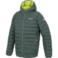 Regatta Junior Hooded Marizion Giacca sintetica Bambini (14 Years, olivia)