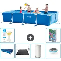 Intex Piscina fuori terra rettangolare - 450x220x84 cm - Struttura in 5 parti, modello S76