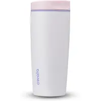 Owala Smoothsip Slider 590 ml Bicchiere isolante (590 ml, grigio)