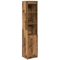 vidaXL Credenza in legno vecchio 37,5x35x180 cm materiale a base di legno