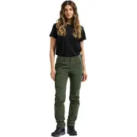 Didriksons Women's Tind Pants Pantaloni da trekking Donna (34, verde)