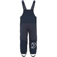 Didriksons Kid's Foxen Bib Pant Pantaloni antipioggia Bambini (110, blu)