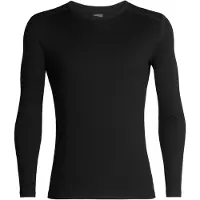 Icebreaker - Primo strato in lana merino - Pack M Merino 260 Tech LS Crewe Black