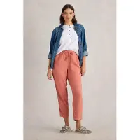White Stuff Elle Linen Blend Trouser Mid Red Taglia: 18 REGULAR | Pantaloni Outlet | Donna | Bianco