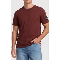 Calvin Klein Badge Regular Tee Mocha Moment Taglia: S | Magliette basic Outlet | Uomo