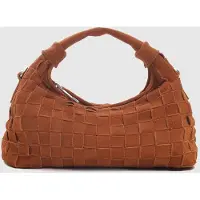 Núnoo Mini Dandy Braided Suede Pecan Brown Taglia: OS | Borse a mano Outlet | Unisex | Marrone