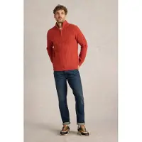 White Stuff Chunky Funnel Neck Jumper Orange Multi Taglia: S | Maglioni a maglia Outlet | Uomo | Arancione
