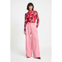 Pom Amsterdam Pants - Bouclé Sweet Pink Taglia: 36 | Pantaloni Outlet | Donna | Rosa