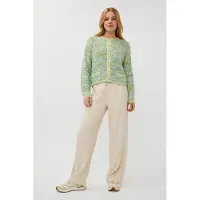 Esqualo Trousers Elastic Wb Wide Sand Taglia: 38 | Pantaloni Outlet | Donna | Marrone