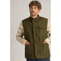 White Stuff Tenby Quilted Gilet Khaki Green Taglia: L | Giacche senza maniche Outlet | Donna | Marrone