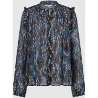 Circle of trust Mallory Blouse Blue Flowers Taglia: L | Maglie a manica lunga Outlet | Donna | Blu