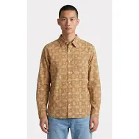 White Stuff Geo Printed Shirt Yellow Print Taglia: S | Camicie Casual Outlet | Uomo | Giallo