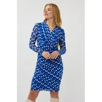 Esqualo Dress Mesh Utopia Fantasy Print Taglia: L | Abiti Midi Outlet | Donna