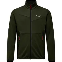Salewa Puez Cammino PL Jacket Giacca in pile Uomo (50, nero/olivia)