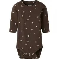 Name it Tutina / body per bambino 'NBMLaris' beige chiaro / marrone scuro