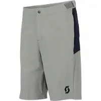 SCOTT - Short elasticizzato idrorepellente MTB - Vertic LT W/Pad Shorts M Spray Grey Dark Blue per Uomo in Pelle - Taglia M - Grigio