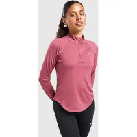 Nike Women's Tempo Dri-Fit Half-Zip Top Maglia da corsa Donna (XS, rosso)