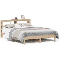 vidaXL Letto in legno massiccio senza materasso 140x190 cm in legno di pino