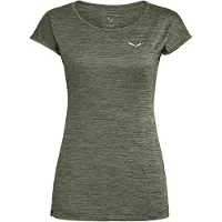 Salewa Women's Puez Melange Dry S/S Tee T-shirt Donna (38, olivia)