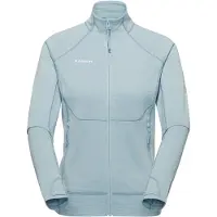 Mammut - Pile stretch in Polartec Power Stretch con zip - Taiss ML Jacket Women Nebla per Donne - Taglia S - Blu